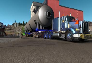 Oversize Owned Dolly Trailer (9 axles with steer axles) v1.0