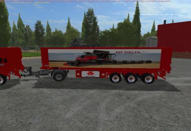 Pack 3 Trailers Massey Ferguson BY BOB51160 v1.0