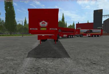 Pack 3 Trailers Massey Ferguson BY BOB51160 v1.0