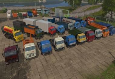 Pack Kamaz for Russia Map v1.2