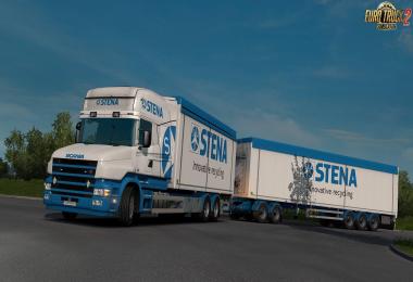 Rigid chassis for RJL Scania T & T4 (Kraker / NTM / VAK / Ekeri) v3.2.1