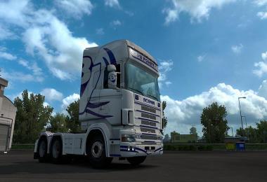Scania R4 By RJL V8 Power Skin 1.32