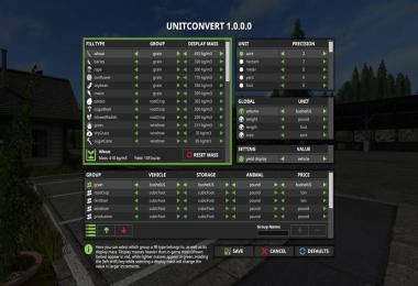 UnitConvert v1.0.0.0