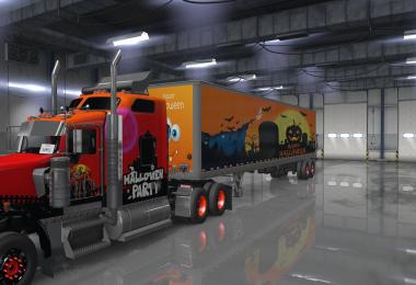 W900 Halloween Skin + 7 Trailer Skins 1.32