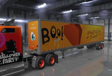 W900 Halloween Skin + 7 Trailer Skins 1.32