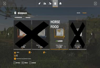 10K capacity bigBag HorseFood v1.0