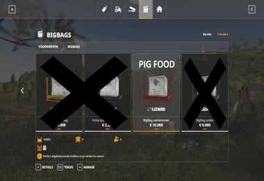 10K capacity bigBag PigFood v1.0