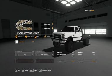 1st Gen Cummins Flatbed v2.0