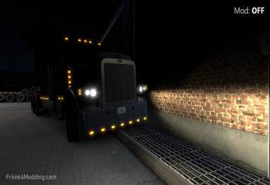 [ATS] Realistic Vehicle Lights for ATS v3.1