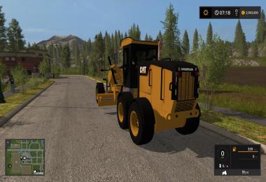 CAT 140m grader v2.0