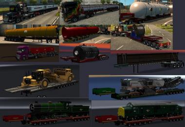 Chris45 Heavy Trailers Pack for ATS v2.0