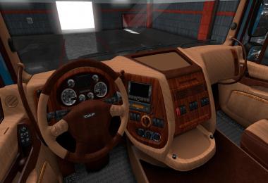 DAF XF 105 Leather Interior v1.0 1.32.x