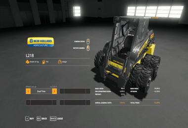 Duallies for L218 SkidLoader v1.0