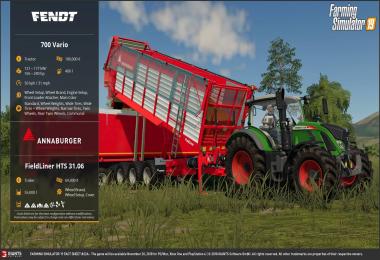 Farming simulator 19 FACT SHEET #10