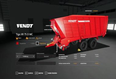 Fendt TigoXR75 - MultiColor 80.000l v1.0