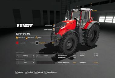 Fendt Vario1000 - MultiColor v1.0