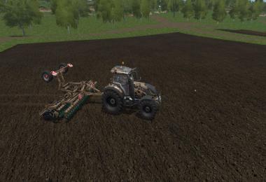 FS17 Valtra T Series Camo Terra Disc 600 v1.0