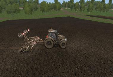 FS17 Valtra T Series Camo Terra Disc 600 v1.0