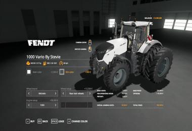 FS19 Fendt 1000 Vario by Stevie