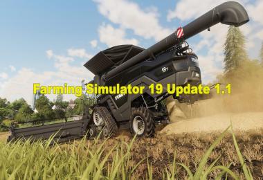 FS19 update (patch) v1.1