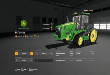 John Deere 8RT with SeatCam v1.0.0.0