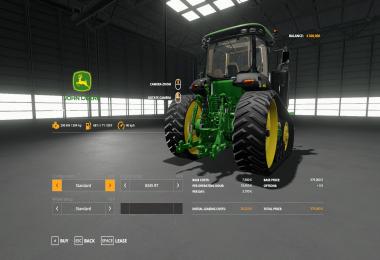 John Deere 8RT with SeatCam v1.0.0.0