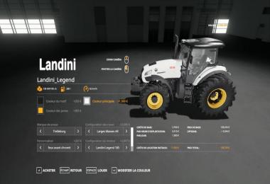 Landini Legend 165/185 tdi v1.0.0.0