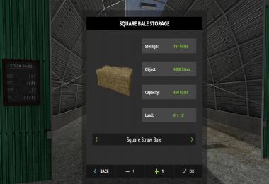 LARGE SQUARE/COTTON BALE STORAGE v1.0.1.0