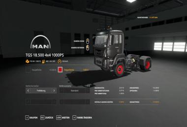 MAN TGS18500 - 1000hp v1.1