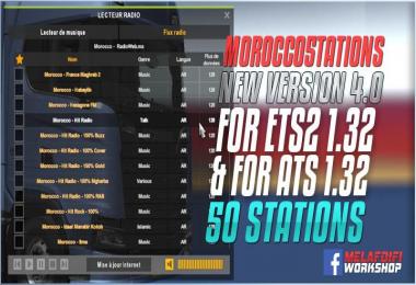 Morocco5tations v4.0 FOR ATS + ETS2 1.32.x