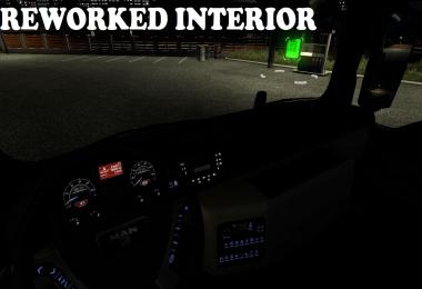 New Reworked Interior for MAN TGX v1.0