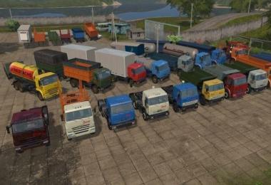 Pack Kamaz for Map Russia v1.2