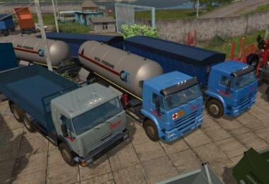 Pack Kamaz for Map Russia v1.2