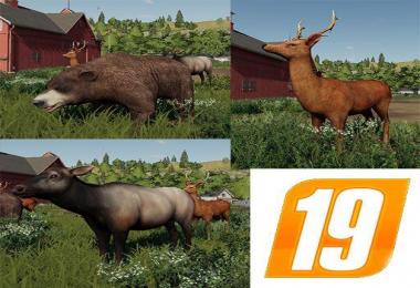 Platzierbaren Wildtiere v1.0