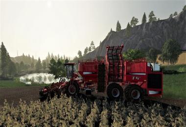 Terra Dos T 4_40 + Holmer HR 12 cutting unit (potato only) v1.0