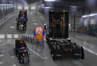 Volvo VNL 2018 AC Black Metallic Skin 1.32.4.45s