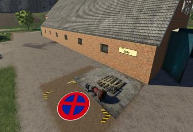 Yard with cowshed and willow beta v2.0