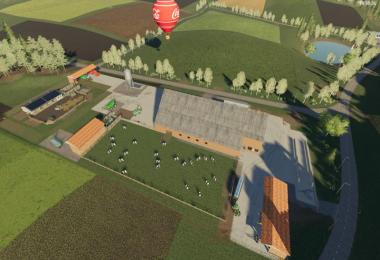 Yard with cowshed and willow beta v2.0