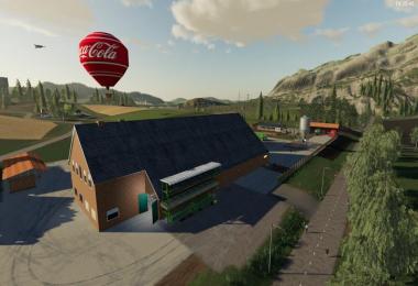 Yard with cowshed and willow beta v2.0