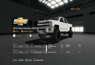 2016 Chevy 2500hd Duramax v1.2