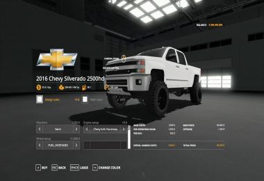 2016 Chevy 2500hd Duramax v1.2