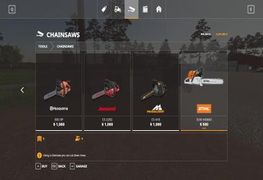 Stihl MS660 Chainsaw v1.0