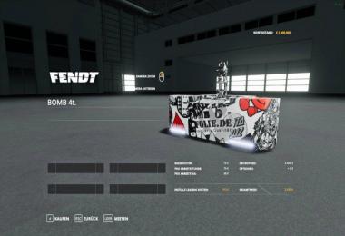 Greve Bomb + Sticker Bomb Gewicht v1.0