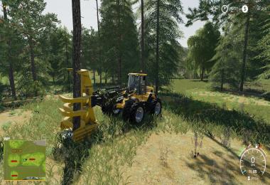 Wheel loader feller buncher v1.0