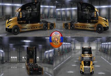 Volvo VNL 2018 Cobra Skin Pack 1.33.x