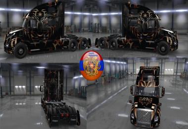 Volvo vnl 2018 truck Tiger skins 1.33.x