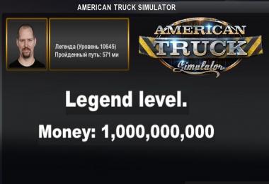 PROFILE LEGEND + 1,000,000,000 MONEY v1.0