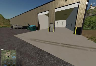 Animated Placeable Machine Shop with refuel point v1.0