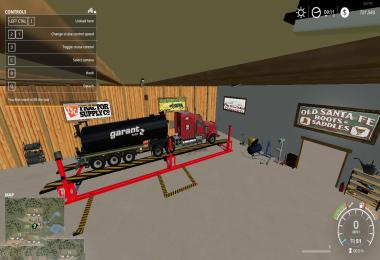 Animated Placeable Machine Shop with refuel point v1.0