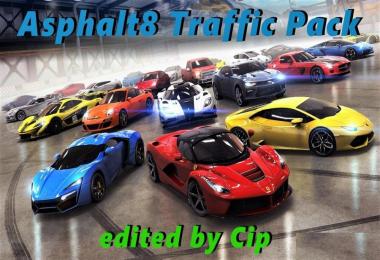 Asphalt8 Traffic Pack ATS 1.33 edit by Cip + Sounds
